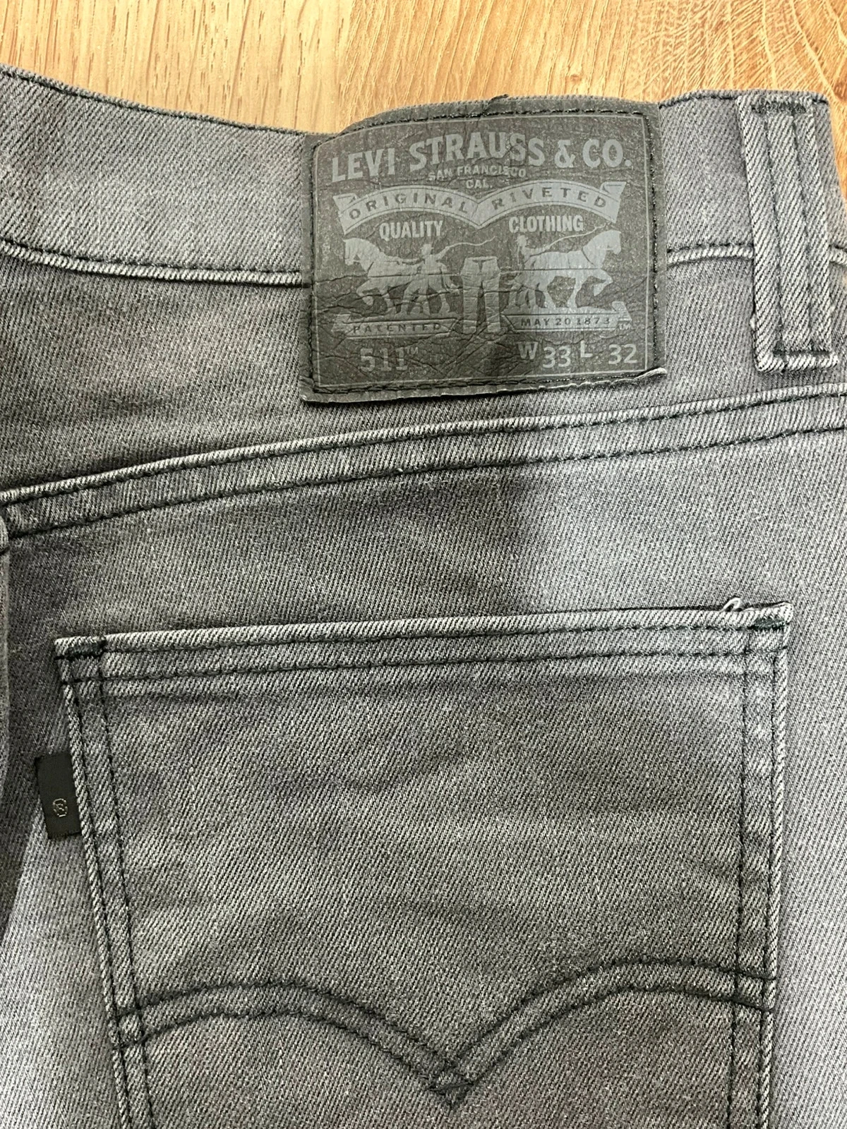 Jean Levi's 511 Coupe Slim W33 L32 Vintage GrisLvh 248 – photo 10